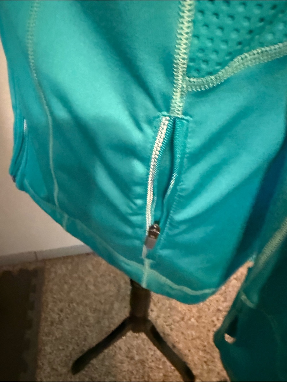 Teal Tangerine Zip up jacket size large - Picture 8 of 14